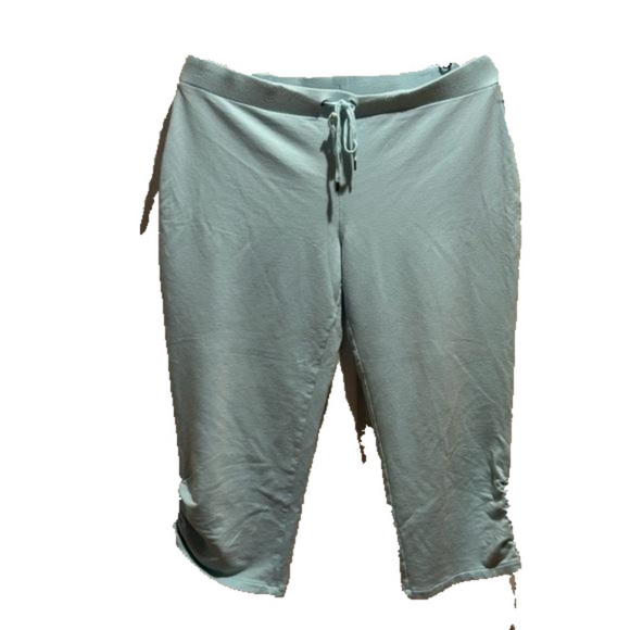 Vintage J. Lo Aquamarine cotton Trackpants Large - Picture 1 of 8